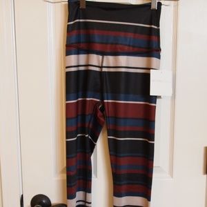 Beyond Yoga striped leggings - NWT